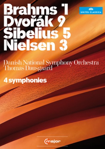 Neljä sinfoniaa: Tanskan kansallinen sinfoniaorkesteri (Dausgaard) DVD (2012)