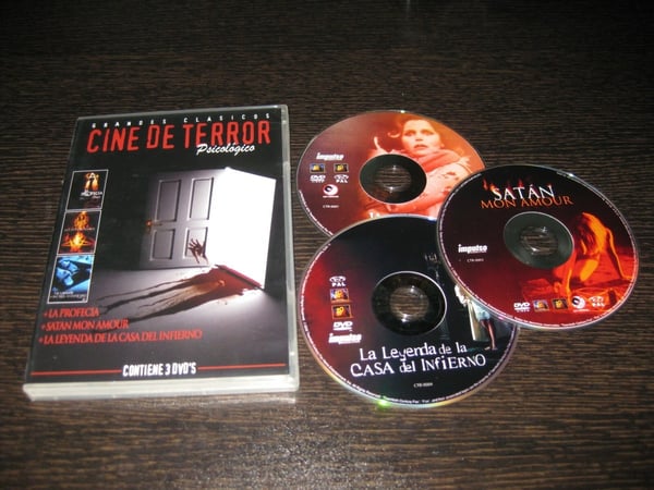 Skräcktrippel: The Prophecy, Satan My Love, House of Hell DVD