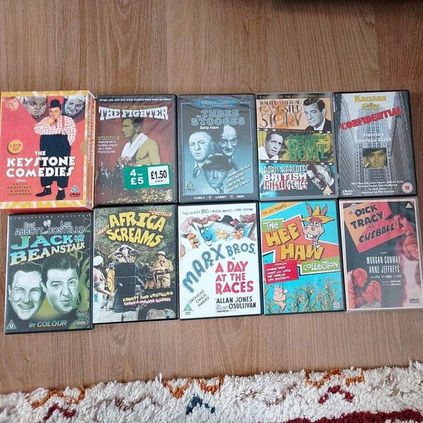 Vintage Amerikanske TV-serier: Dick Tracy DVD-pakke (12 DVD)