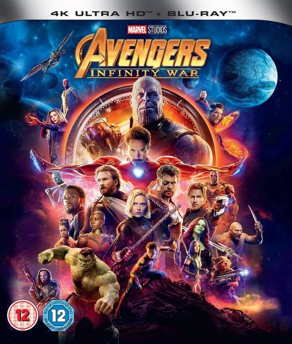 Avengers Infinity War 4K Ultra HD Blu-ray