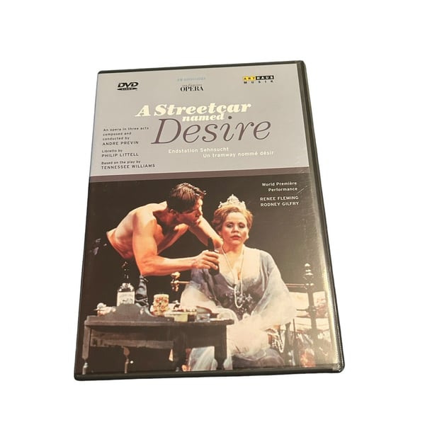 Andre Previn - A Streetcar Named Desire Opera in Three Acts DVD