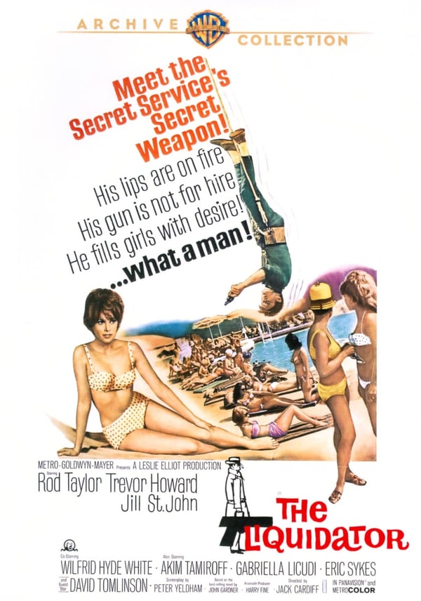 The Liquidator med Jill St. John, Akim Tamiroff, David Tomlinson DVD
