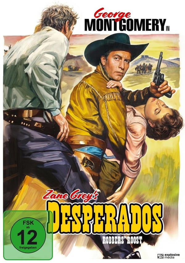 Desperados DVD med George Montgomery, Richard Boone, Peter Graves