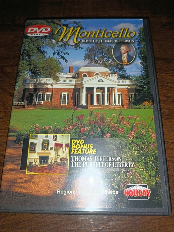 Monticello: Thomas Jeffersons Hjem – Dokumentar DVD