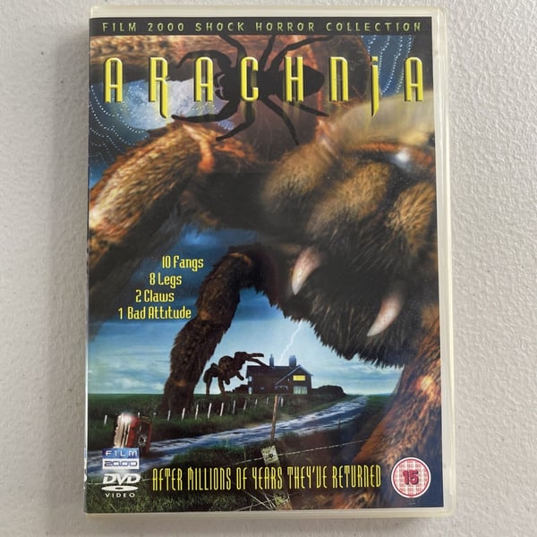 Arachnia FILM: Skrekk / Edderkopp DVD (2000)