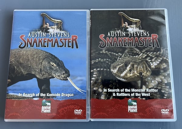 Austin Stevens Snakemaster: Monster Rattler & Komodo DVD
