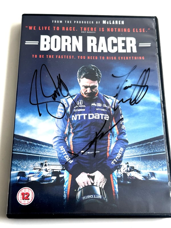 Born Racer DVD (2018) - Signert av Indycar-førere