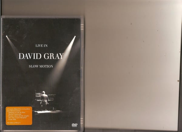 DAVID GRAY: Live In Slow Motion (Musikkoncert DVD)