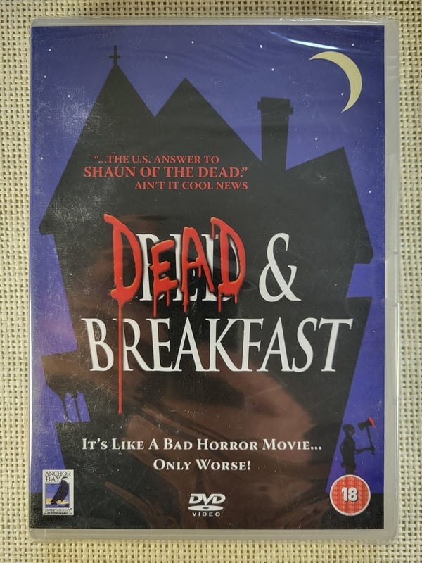 DEAD AND BREAKFAST – David Carradine Gyserkomedie DVD