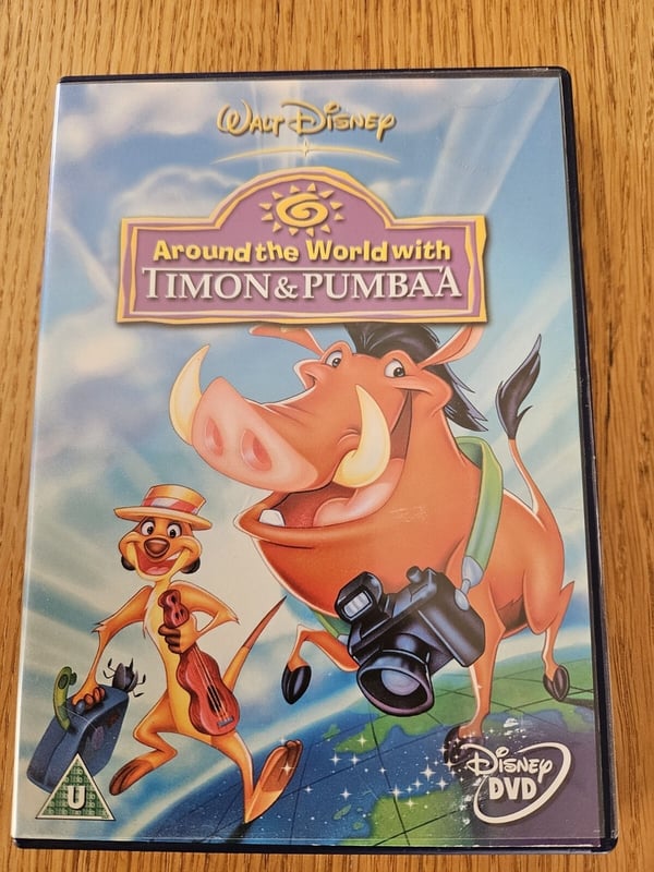Disneyn Timon ja Pumba maailmalla – Animoitu DVD Disneyn Timon ja Pumba maailmalla – Animoitu DVD