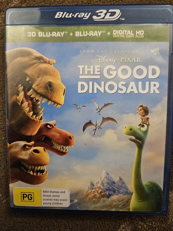 Disneyn Kunnon dinosaurus – 3D/2D Blu-ray lapsille