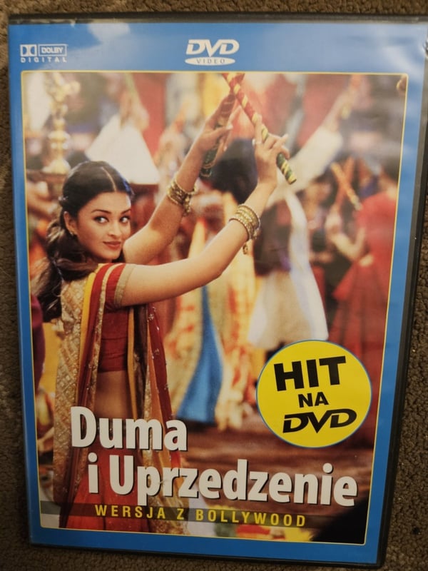 DUMA I UPRZEDZENIE (Pride and Prejudice) - Polsk Bollywood DVD