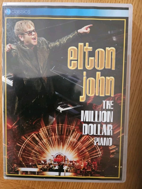 Elton John: The Million Dollar Piano - Koncert DVD