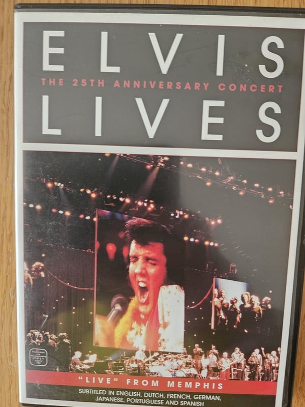 Elvis Lives: 25-års jubilæumskoncert Memphis Music DVD