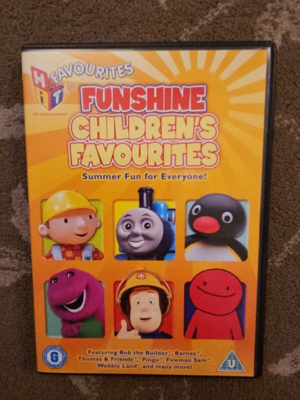 Funshine Children's Favourites DVD - Kipper, Thomas, Pingu, Rubbadubbers Funshine Children's Favourites DVD - Kipper, Thomas, Pingu, Rubbadubbers