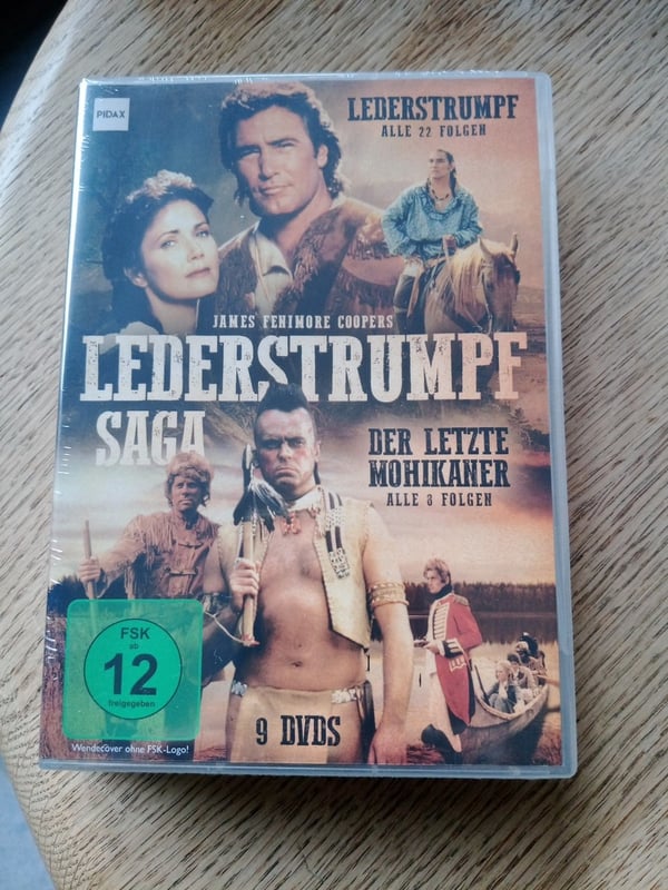 Hawkeye - Komplet TV-serie + The Last of the Mohicans (BBC) DVD (1994)