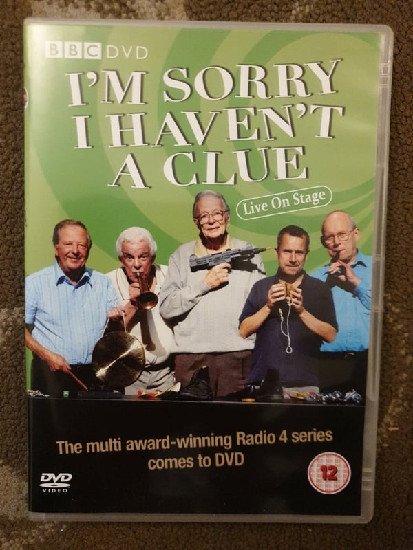 I'm Sorry I Haven't Got a Clue Live On Stage DVD, Tim Brooke-Taylor