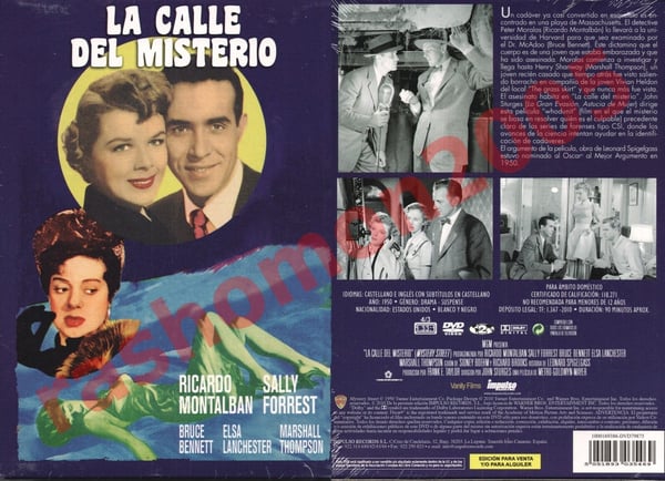 Mystery Street – Ricardo Montalban, Sally Forrest – DVD