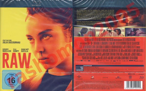 Raw Grave Blu-ray (2016) – Garance Marillier, Julia Ducournau
