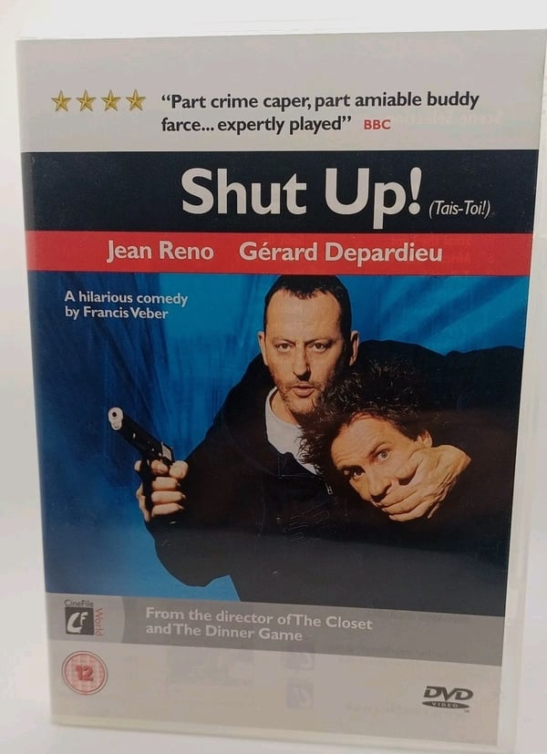 Shut Up! (Tais-Toi!) - Gerard Depardieu / Jean Reno DVD | CDON