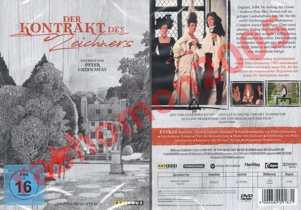 The Draughtsman's Contract - Anthony Higgins (DVD)