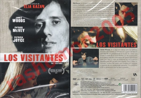 The Visitors DVD med James Woods, Steve Railsback (1972)