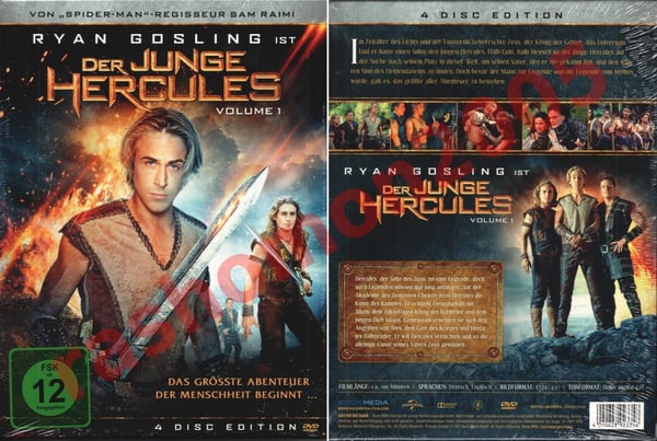 Young Hercules TV-sarja Kausi 1 - Ryan Gosling DVD