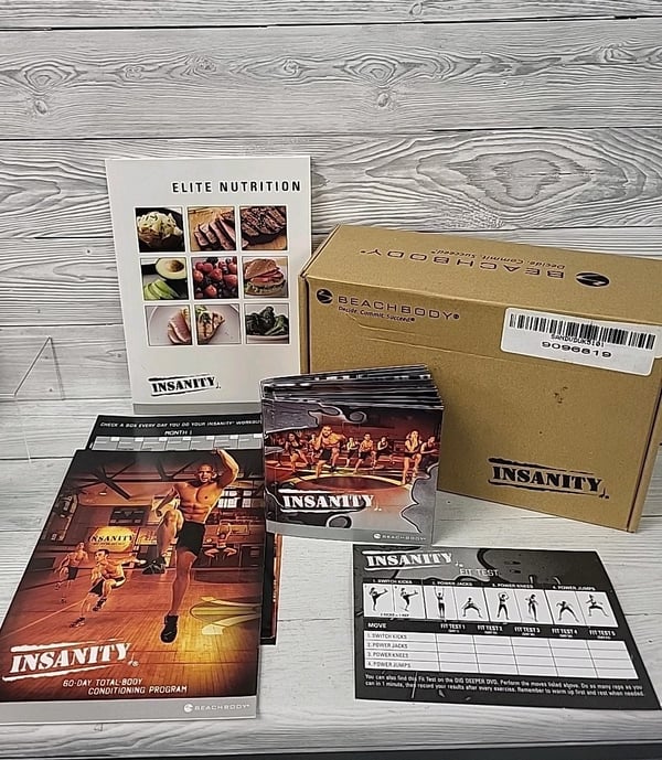 Insanity Beachbody 60-dages Total Body Conditioning Program Sæt DVD Insanity Beachbody 60-dages Total Body Conditioning Program Sæt DVD