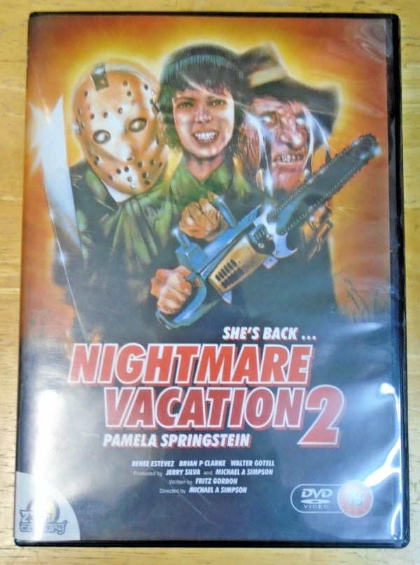 Nightmare Vacation 2 / Sleepaway Camp II - Sjælden DVD (1988)