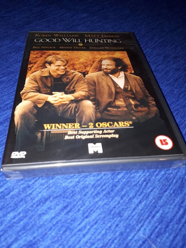 Good Will Hunting DVD (1997) med Matt Damon, Robin Williams