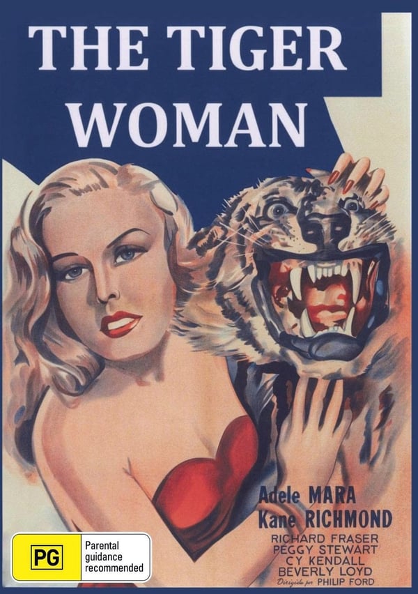 The Tiger Woman (Perils of the Darkest Jungle) Richard Fraser DVD
