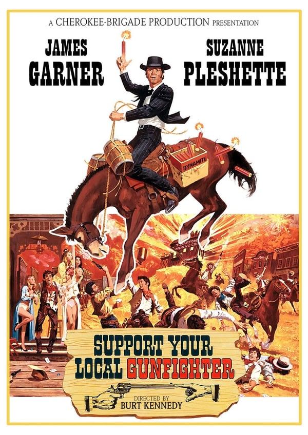 Support Your Local Gunfighter DVD – James Garner, Suzanne Pleshette