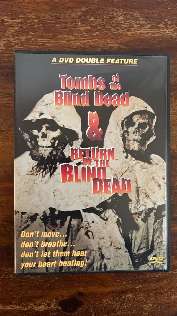 Tombs of the Blind Dead & Return of the Blind Dead Dobbeltfilm DVD