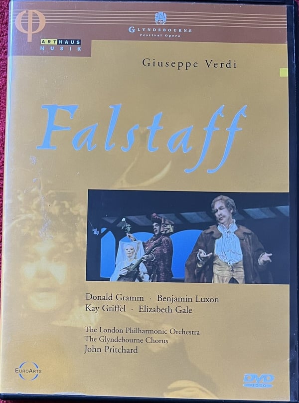 FALSTAFF Verdi - Arthaus London Philharmonic (DVD)