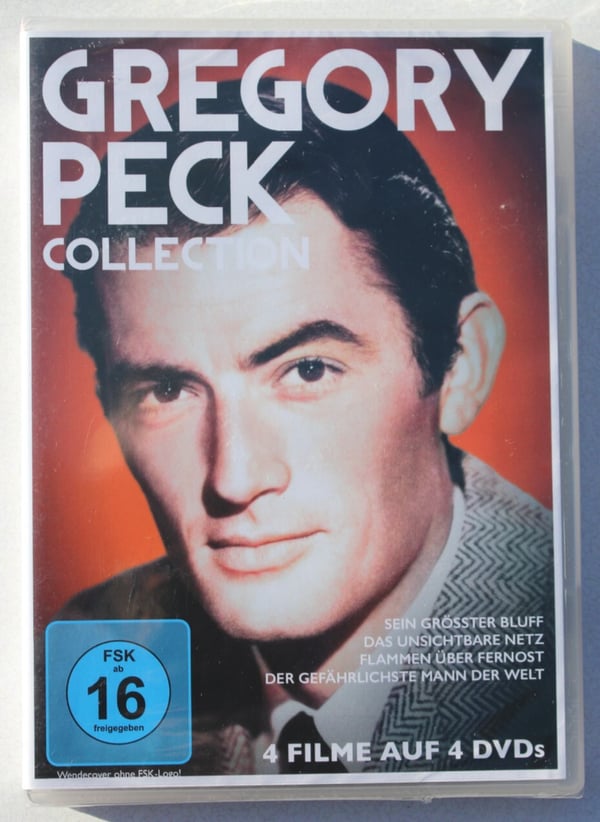 Gregory Peck Collection 4 Film Import OOP: Night People (1953), The Chairman (1969) DVD
