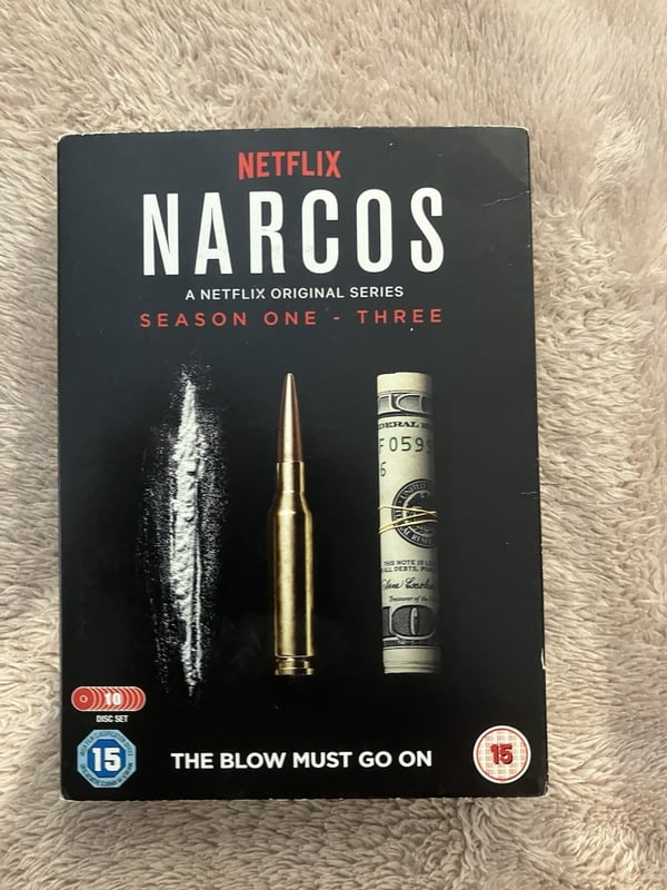 Narcos - Komplet serie boxset DVD (Netflix/Arrow)