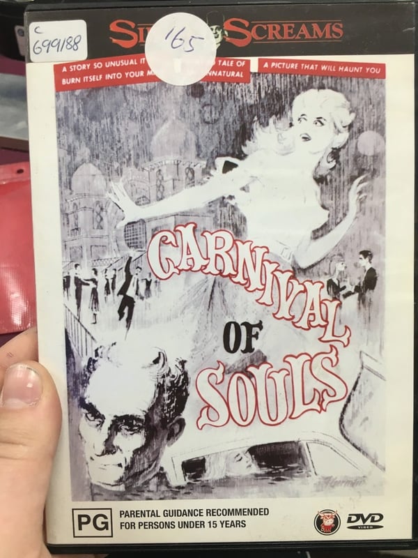 Carnival of Souls (1962) - Harvinainen DVD, klassinen kauhuelokuva