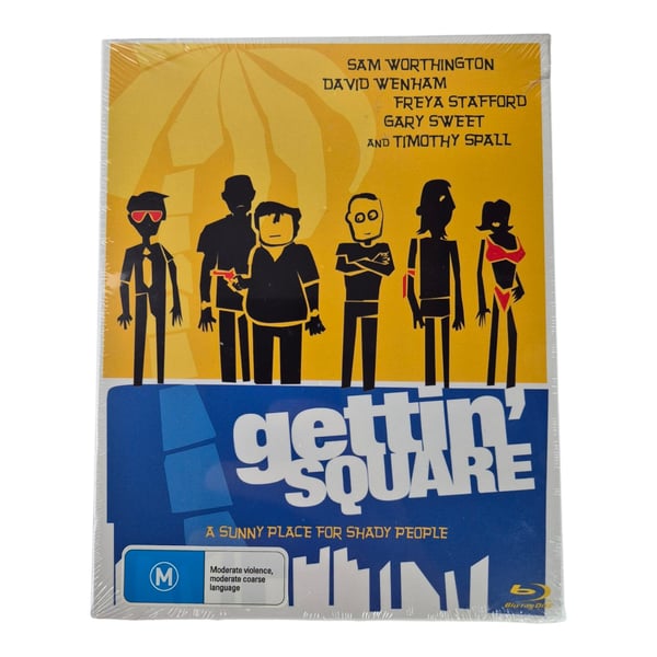 Gettin' Square (2003) – Australsk kriminalkomedie med Sam Worthington & David Wenham (Blu-ray) Gettin' Square (2003) – Australsk kriminalkomedie med Sam Worthington & David Wenham (Blu-ray)