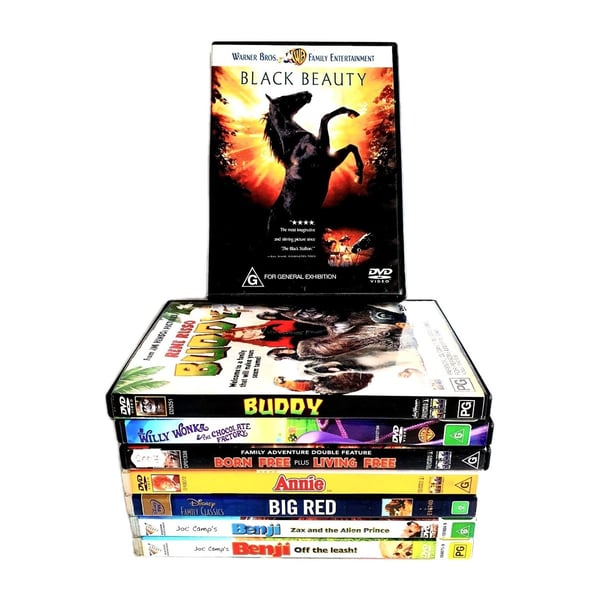 Black Beauty & Vänner Barnfilm DVD Presentpaket