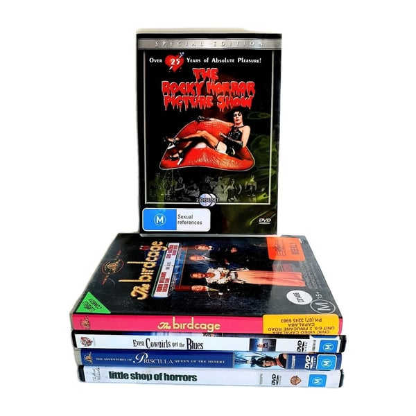 Rocky Horror 5-films gaveæske: LGBTQI+ Musical (DVD)