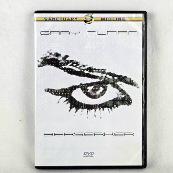 Gary Numan Berserker Live London DVD (1984)