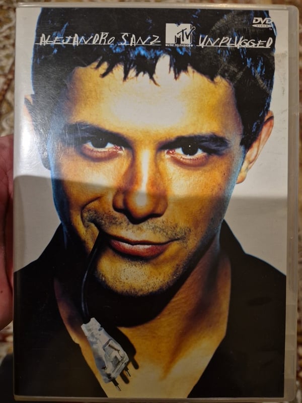 Alejandro Sanz MTV Unplugged Live DVD (2001)