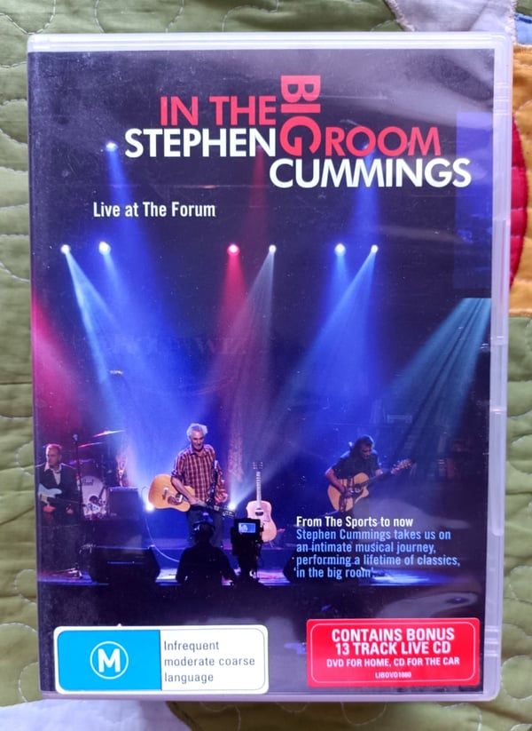 Stephen Cummings / In the Big Room DVD