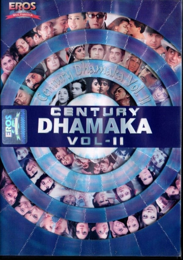 CENTURY DHAMAKA VOL - 2 Bollywood DVD - 100 sange