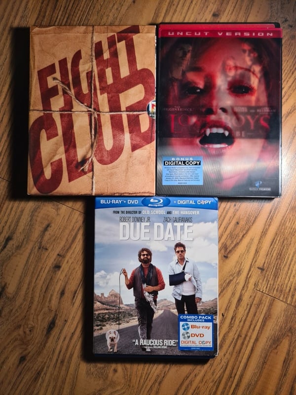 Elokuvapaketti: The Lost Boys, The Tribe, Fight Club, Due Date (DVD)