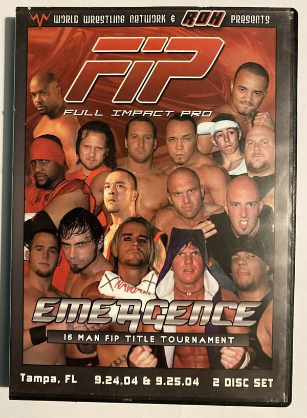 FIP Full Impact Pro Emergence 9.24.04 & 9.25.04 Wrestling WWN ROH DVD