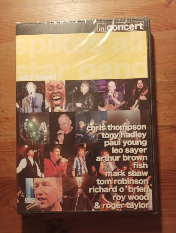 SAS Band - Live In Concert (2007) DVD med Tom Robinson, Roger Taylor, Arthur Brown