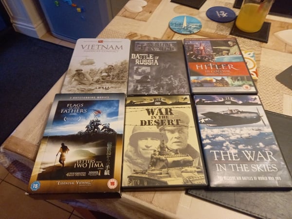 Dokumentarpakke: 2. Verdenskrig, Vietnam & Rusland (DVD)