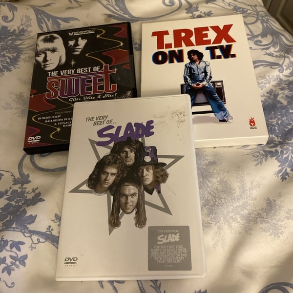5 x Glam Rock DVD-elokuvaa: Sweet, Slade