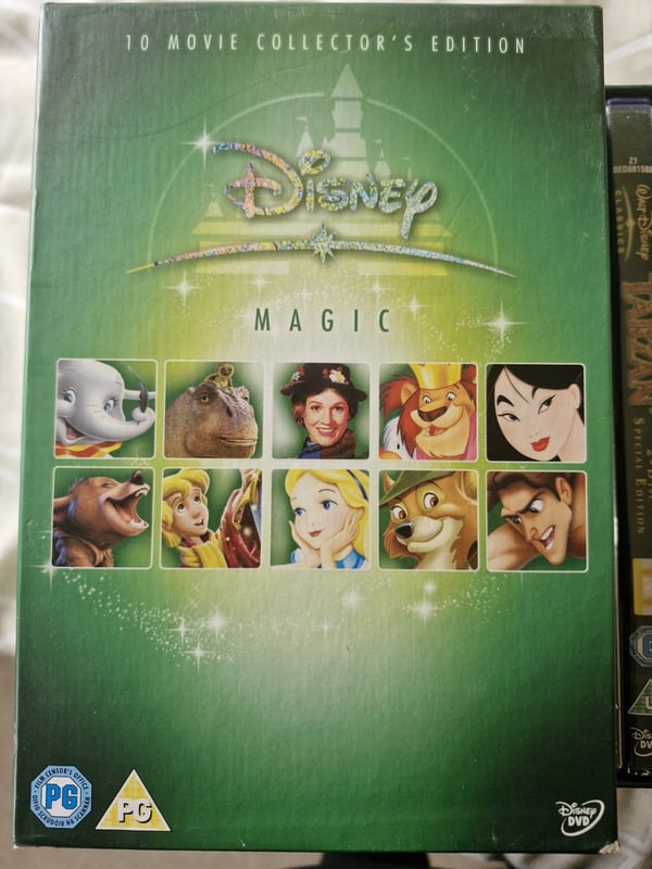 Disney Magisk Filmpakke – 10 DVD-film